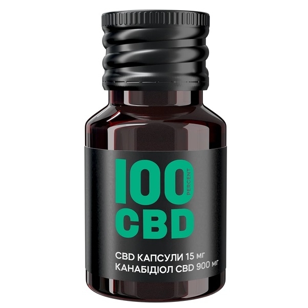 КАНАБІС CBD капс. 900мг по 15мг cbd №60 купити за доступною ціною